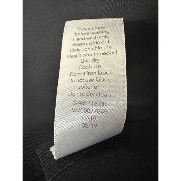 Athleta Sleeveless Stretch Mini Dress Black XL TALL High Neck Active Athleisure - Picture 8 of 11